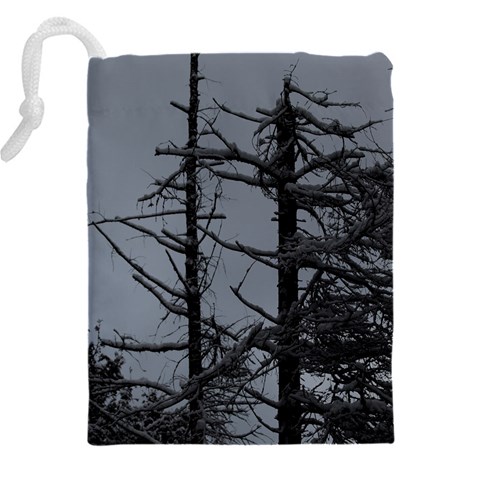 Nordic Woods Drawstring Pouch (4XL) from ArtsNow.com Back