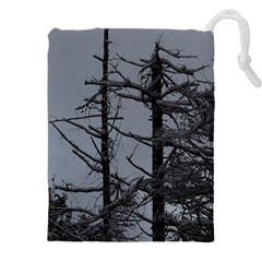 Nordic Woods Drawstring Pouch (5XL) from ArtsNow.com Front