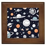 Space Galaxy Universe Stars Sky Framed Tile