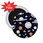 Space Galaxy Universe Stars Sky 2.25  Magnets (10 pack) 