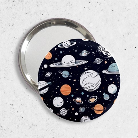 Space Galaxy Universe Stars Sky 2.25  Handbag Mirrors from ArtsNow.com Front