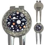 Space Galaxy Universe Stars Sky 3-in-1 Golf Divots