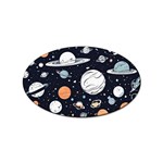 Space Galaxy Universe Stars Sky Sticker (Oval)