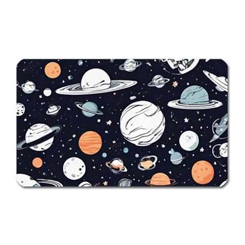 Space Galaxy Universe Stars Sky Magnet (Rectangular) from ArtsNow.com Front