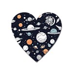 Space Galaxy Universe Stars Sky Heart Magnet