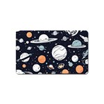 Space Galaxy Universe Stars Sky Magnet (Name Card)