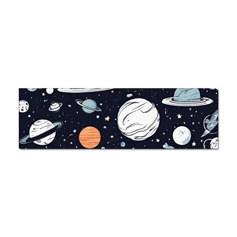 Space Galaxy Universe Stars Sky Sticker Bumper (10 pack) from ArtsNow.com Front