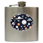 Space Galaxy Universe Stars Sky Hip Flask (6 oz)