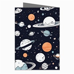 Space Galaxy Universe Stars Sky Greeting Cards (Pkg of 8) from ArtsNow.com Right