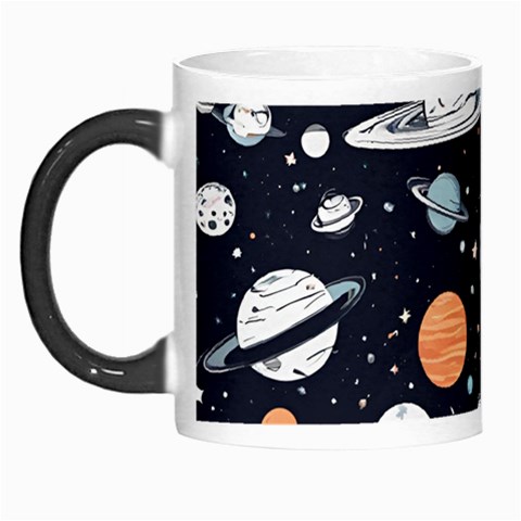 Space Galaxy Universe Stars Sky Morph Mug from ArtsNow.com Left