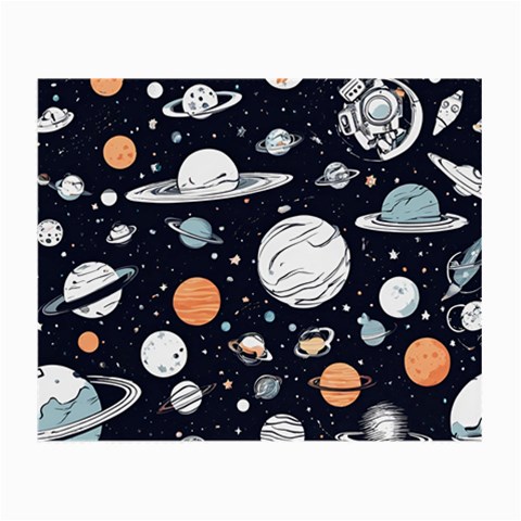 Space Galaxy Universe Stars Sky Small Glasses Cloth from ArtsNow.com Front