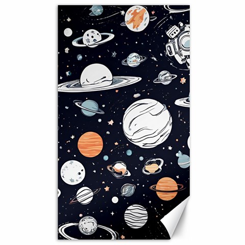 Space Galaxy Universe Stars Sky Canvas 40  x 72  from ArtsNow.com 39.28 x69.23  Canvas - 1