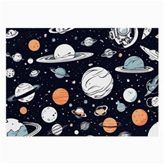 Space Galaxy Universe Stars Sky Large Glasses Cloth (2 Sides) from ArtsNow.com Back