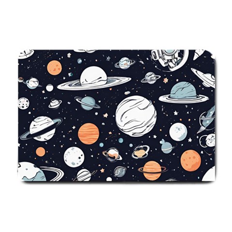 Space Galaxy Universe Stars Sky Small Doormat from ArtsNow.com 24 x16  Door Mat