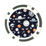 Space Galaxy Universe Stars Sky Poker Chip Card Guard