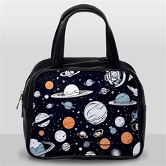 Space Galaxy Universe Stars Sky Classic Handbag (Two Sides) from ArtsNow.com Back