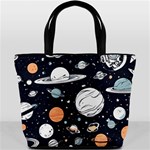 Space Galaxy Universe Stars Sky Bucket Bag