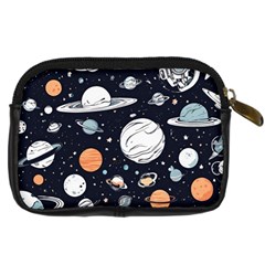 Space Galaxy Universe Stars Sky Digital Camera Leather Case from ArtsNow.com Back