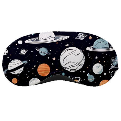 Space Galaxy Universe Stars Sky Sleep Mask from ArtsNow.com Front