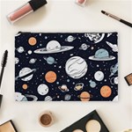 Space Galaxy Universe Stars Sky Cosmetic Bag (Large)