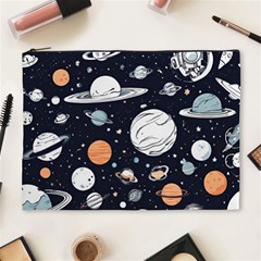 Space Galaxy Universe Stars Sky Cosmetic Bag (XL) from ArtsNow.com Front