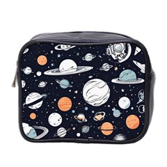 Space Galaxy Universe Stars Sky Mini Toiletries Bag (Two Sides) from ArtsNow.com Front