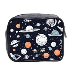 Space Galaxy Universe Stars Sky Mini Toiletries Bag (Two Sides) from ArtsNow.com Back