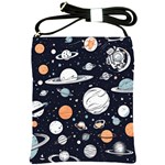 Space Galaxy Universe Stars Sky Shoulder Sling Bag