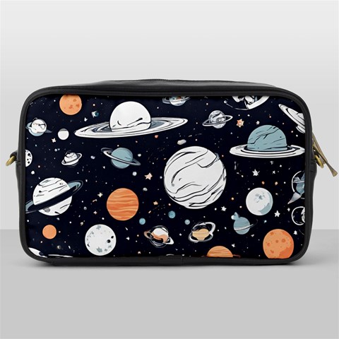 Space Galaxy Universe Stars Sky Toiletries Bag (One Side) from ArtsNow.com Front