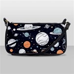 Space Galaxy Universe Stars Sky Shoulder Clutch Bag