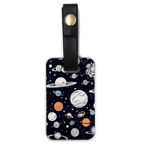 Space Galaxy Universe Stars Sky Luggage Tag (one side) from ArtsNow.com Front