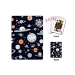 Space Galaxy Universe Stars Sky Playing Cards Single Design (Mini)