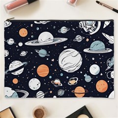 Space Galaxy Universe Stars Sky Cosmetic Bag (XXXL) from ArtsNow.com Front