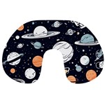 Space Galaxy Universe Stars Sky Travel Neck Pillow