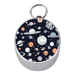 Space Galaxy Universe Stars Sky Mini Silver Compasses