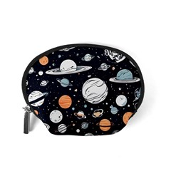 Space Galaxy Universe Stars Sky Accessory Pouch (Small) from ArtsNow.com Back