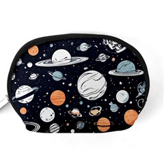 Space Galaxy Universe Stars Sky Accessory Pouch (Medium) from ArtsNow.com Back