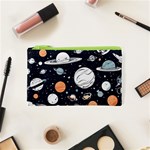 Space Galaxy Universe Stars Sky Cosmetic Bag (XS)