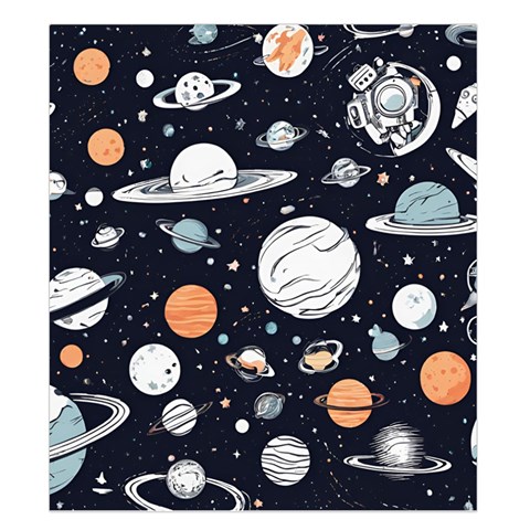 Space Galaxy Universe Stars Sky Duvet Cover (King Size) from ArtsNow.com Duvet Quilt