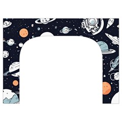 Space Galaxy Universe Stars Sky Toiletries Pouch from ArtsNow.com Front