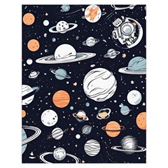 Space Galaxy Universe Stars Sky Toiletries Pouch from ArtsNow.com Back