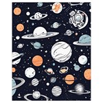 Space Galaxy Universe Stars Sky Drawstring Bag (Small)