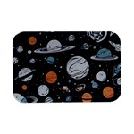 Space Galaxy Universe Stars Sky Open Lid Metal Box (Silver)  