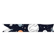 Space Galaxy Universe Stars Sky Midi Wrap Pencil Skirt from ArtsNow.com Hem