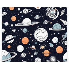 Space Galaxy Universe Stars Sky Medium Tote Bag from ArtsNow.com Front