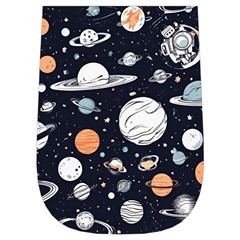 Space Galaxy Universe Stars Sky Wristlet Pouch Bag (Small) from ArtsNow.com Right Side