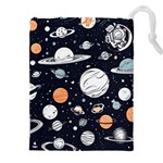 Space Galaxy Universe Stars Sky Drawstring Pouch (4XL)