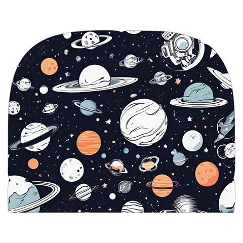 Space Galaxy Universe Stars Sky Make Up Case (Small) from ArtsNow.com Front