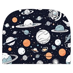 Space Galaxy Universe Stars Sky Make Up Case (Small) from ArtsNow.com Back