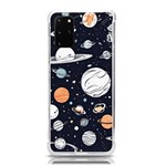 Space Galaxy Universe Stars Sky Samsung Galaxy S20 Plus 6.7 Inch TPU UV Case